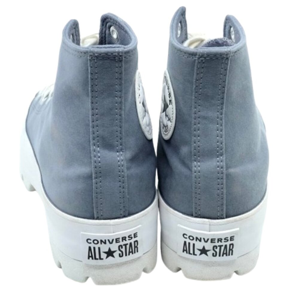 CONVERSE~Lugged Chuck Taylor Steel Blue Platform SHOES 571165C SIZE 9 - Picture 4 of 6
